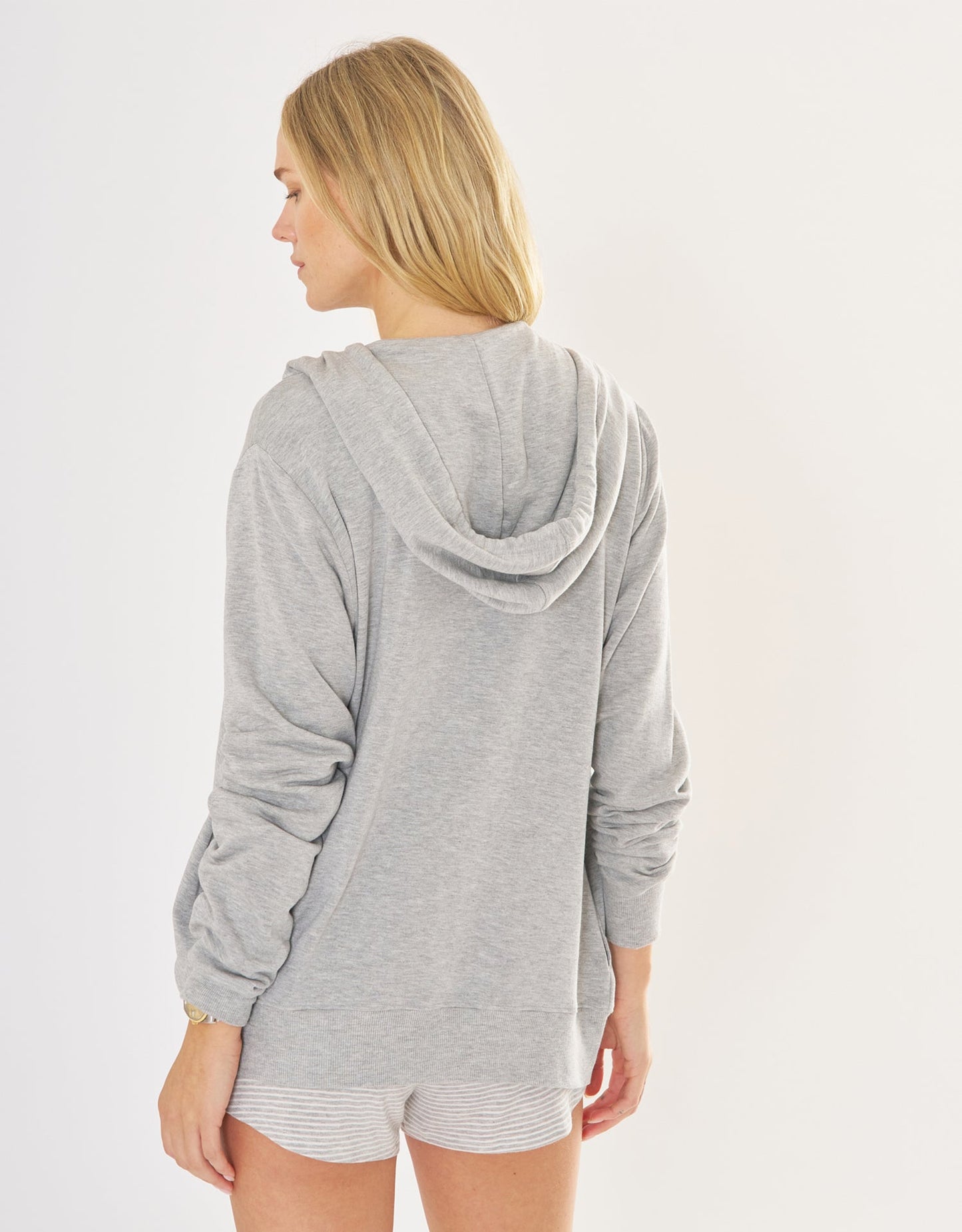 Shakespeare-Richmond Unisex Zip Hoodie - Heather Grey
