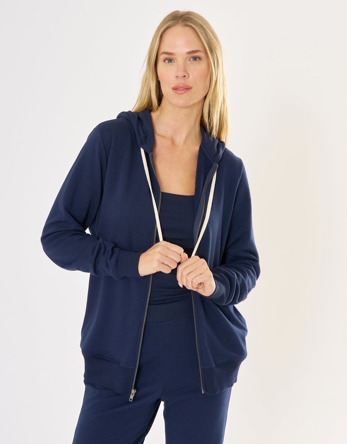 Shakespeare-Richmond Unisex Zip Hoodie - Navy